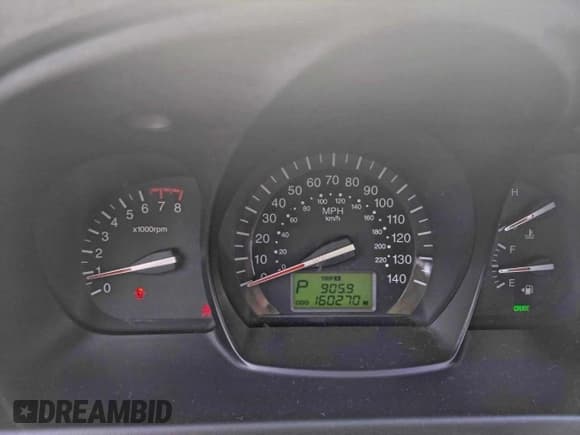 ✅ 2008 Kia Spectra EX • VIN: KNAFE122585521890 • Lot: 96787105. Listed on Copart with 160,270 mi. Free auction sales archive from the USA and detailed vehicle history report at DreamBid. Image 8.