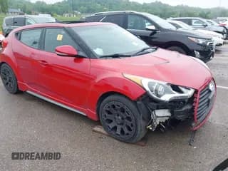 ✅ 2015 Hyundai Veloster Turbo • VIN: KMHTC6AE0FU232080 • Lot: 42246030. Wystawiony na IAAI z przebiegiem 51 589 mil. Bezpłatny archiwum sprzedaży aukcyjnych z USA i szczegółowy raport historii pojazdu na DreamBid. Zdjęcie 1.