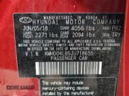 ✅ 2018 Hyundai Elantra Sport • VIN: KMHD04LB5JU718655 • Лот: 84419195. Опубликован ранее на Copart с пробегом 121 784 миль. Бесплатный доступ к архиву аукционных продаж из США и подробный отчёт об истории автомобиля на DreamBid. Изображение 13.