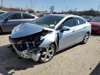 ✅ 2017 Chevrolet Cruze Premier • VIN: 1G1BF5SM2H7119474 • Lot: 44917483. Listed on Copart with Not provided. Free auction sales archive from the USA and detailed vehicle history report at DreamBid. Image 1.