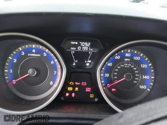 ✅ 2013 Hyundai Elantra GS • VIN: KMHDH6AE0DU011985 • Lot: 43590254. Listed on IAAI with 101,991 mi. Free auction sales archive from the USA and detailed vehicle history report at DreamBid. Image 7.