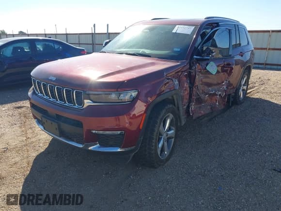✅ 2022 Jeep Grand Cherokee Limited • VIN: 1C4RJKBG2N8530098 • Лот: 43351737. Опубликован ранее на IAAI с пробегом 32 752 миль. Бесплатный доступ к архиву аукционных продаж из США и подробный отчёт об истории автомобиля на DreamBid. Изображение 2.