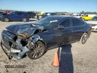 2015 Hyundai Genesis 3.8L z VIN KMHGN4JE7FU034533, wystawiony jako Copart lot #84436414 z przebiegiem 130 784 mil mil oraz Szkoda całkowita • Salvage title. Historia ofert i sprzedaży dostępna na DreamBid. Obrazek 1.