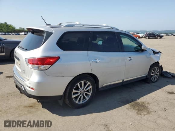 ✅ 2015 Nissan Pathfinder S • VIN: 5N1AR2MM5FC697722 • Лот: 61791745. Опубликован ранее на Copart с пробегом 87 152 миль. Бесплатный доступ к архиву аукционных продаж из США и подробный отчёт об истории автомобиля на DreamBid. Изображение 3.