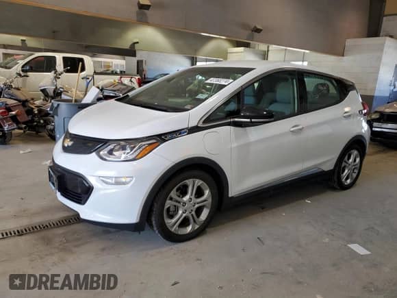 2017 Chevrolet Bolt EV LT z VIN 1G1FW6S08H4161573, wystawiony jako Copart lot #47360274 z przebiegiem 51 898 mil mil oraz . Historia ofert i sprzedaży dostępna na DreamBid. Obrazek 1.