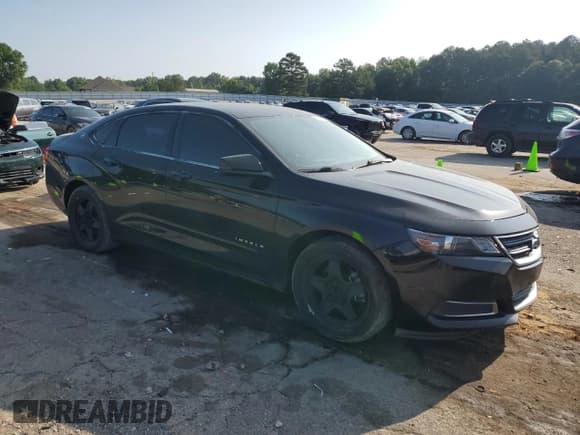 ✅ 2017 Chevrolet Impala LS • VIN: 2G11Z5S3XH9189524 • Lot: 58988855. Listed on Copart with 162,905 mi. Free auction sales archive from the USA and detailed vehicle history report at DreamBid. Image 4.