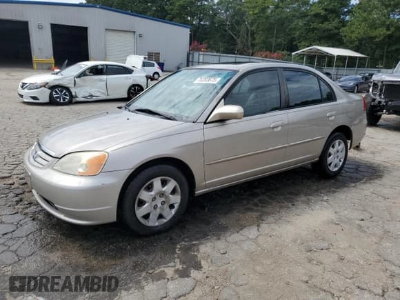 ✅ 2001 Honda Civic EX • VIN: 1HGES25701L021496 • Lot: 70203675. Wystawiony na Copart z przebiegiem 301 819 mil. Bezpłatny archiwum sprzedaży aukcyjnych z USA i szczegółowy raport historii pojazdu na DreamBid. Zdjęcie 1.