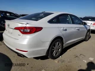 ✅ 2017 Hyundai Sonata Eco • VIN: 5NPE24AAXHH445889 • Lot: 49504393. Listed on Copart with 44,246 mi. Free auction sales archive from the USA and detailed vehicle history report at DreamBid. Image 3.