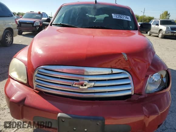 2009 Chevrolet HHR LS z VIN 3GNCA13BX9S516229, wystawiony jako Copart lot #72392714 z przebiegiem 175 989 mil mil oraz Szkoda całkowita • Salvage title. Historia ofert i sprzedaży dostępna na DreamBid. Obrazek 5.