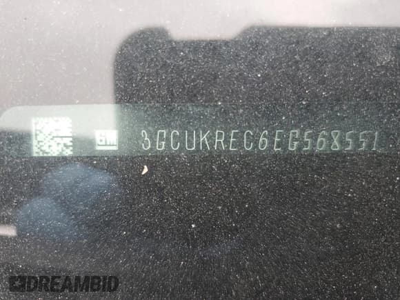 ✅ 2014 Chevrolet Silverado 1500 LT • VIN: 3GCUKREC6EG568551 • Lot: 59501665. Listed on Copart with 130,907 mi. Free auction sales archive from the USA and detailed vehicle history report at DreamBid. Image 13.