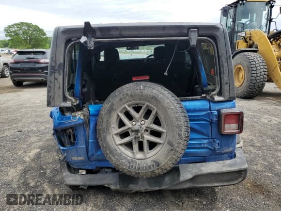 ✅ 2024 Jeep Wrangler Sport • VIN: 1C4PJXKN6RW235459 • Lot: 56634585. Listed on Copart with 24,252 mi. Free auction sales archive from the USA and detailed vehicle history report at DreamBid. Image 6.