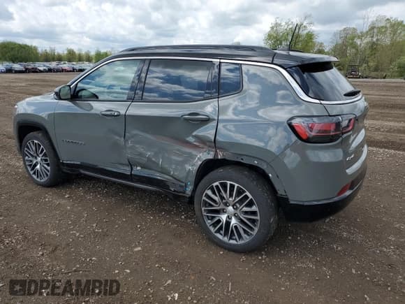 ✅ 2023 Jeep Compass Limited • VIN: 3C4NJDCNXPT521564 • Lot: 55435725. Listed on Copart with 19,956 mi. Free auction sales archive from the USA and detailed vehicle history report at DreamBid. Image 2.