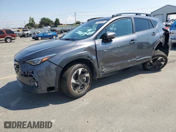 ✅ 2025 Subaru Crosstrek Limited • VIN: 4S4GUHM66S3726684 • Lot: 70853845. Listed on Copart with 12,396 mi. Free auction sales archive from the USA and detailed vehicle history report at DreamBid. Image 1.