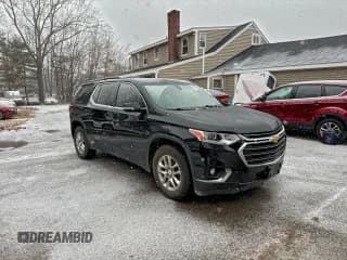✅ 2019 Chevrolet Traverse LT Cloth • VIN: 1GNEVGKW6KJ196550 • Лот: 95491395. Опубликован ранее на Copart с пробегом 126 761 миль. Бесплатный доступ к архиву аукционных продаж из США и подробный отчёт об истории автомобиля на DreamBid. Изображение 1.