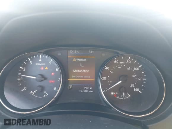 ✅ 2019 Nissan Rogue SV • VIN: JN8AT2MT9KW503302 • Lot: 43249423. Listed on IAAI with 107,708 mi. Free auction sales archive from the USA and detailed vehicle history report at DreamBid. Image 7.