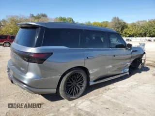 ✅ 2025 Infiniti QX80 Sensory • VIN: JN8AZ3DE9S9702080 • Лот: 91183955. Опубликован ранее на Copart с пробегом 10 759 миль. Бесплатный доступ к архиву аукционных продаж из США и подробный отчёт об истории автомобиля на DreamBid. Изображение 3.