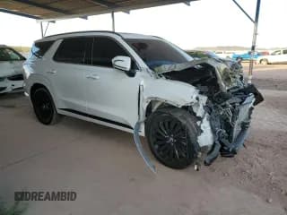 ✅ 2024 Hyundai Palisade Calligraphy • VIN: KM8R7DGE8RU707506 • Лот: 85328904. Опубликован ранее на Copart с пробегом 33 937 миль. Бесплатный доступ к архиву аукционных продаж из США и подробный отчёт об истории автомобиля на DreamBid. Изображение 4.