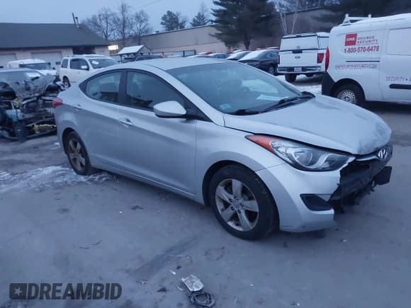 ✅ 2011 Hyundai Elantra GLS • VIN: KMHDH4AE9BU112184 • Lot: 43835556. Listed on IAAI with 196,541 mi. Free auction sales archive from the USA and detailed vehicle history report at DreamBid. Image 1.