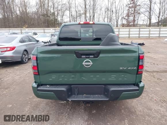 2024 Nissan Frontier SV with VIN 1N6ED1EK6RN618205, listed as a IAAI auction lot 41205878 with 10,414 mi miles and . Bid and sale history available at DreamBid. Image 16.