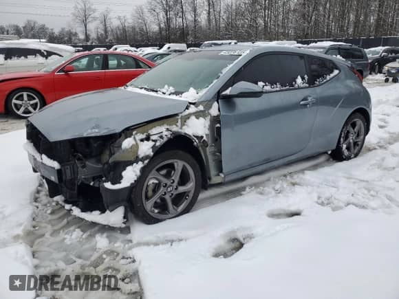 2020 Hyundai Veloster 2.0 z VIN KMHTG6AF2LU027885, wystawiony jako Copart lot #45026105 z przebiegiem 95 122 mil mil oraz Szkoda całkowita • Salvage title. Historia ofert i sprzedaży dostępna na DreamBid. Obrazek 1.