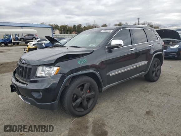 ✅ 2011 Jeep Grand Cherokee Overland • VIN: 1J4RR6GG5BC683960 • Lot: 89606095. Listed on Copart with 173,214 mi. Free auction sales archive from the USA and detailed vehicle history report at DreamBid. Image 1.
