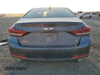 2015 Hyundai Genesis 3.8L z VIN KMHGN4JE2FU083946, wystawiony jako Copart lot #81179094 z przebiegiem Nie podano mil oraz Szkoda całkowita • Salvage title. Historia ofert i sprzedaży dostępna na DreamBid. Obrazek 6.