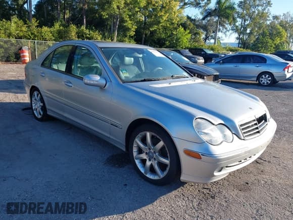 ✅ 2004 Mercedes-Benz C 230 Kompressor • VIN: WDBRF40J34F473060 • Lot: 43692414. Listed on IAAI with Not provided. Free auction sales archive from the USA and detailed vehicle history report at DreamBid. Image 1.