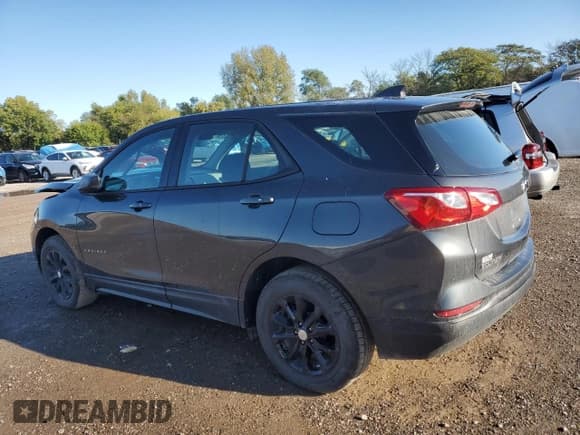 ✅ 2018 Chevrolet Equinox LS • VIN: 2GNAXREV4J6197117 • Lot: 85364585. Wystawiony na Copart z przebiegiem 61 838 mil. Bezpłatny archiwum sprzedaży aukcyjnych z USA i szczegółowy raport historii pojazdu na DreamBid. Zdjęcie 2.