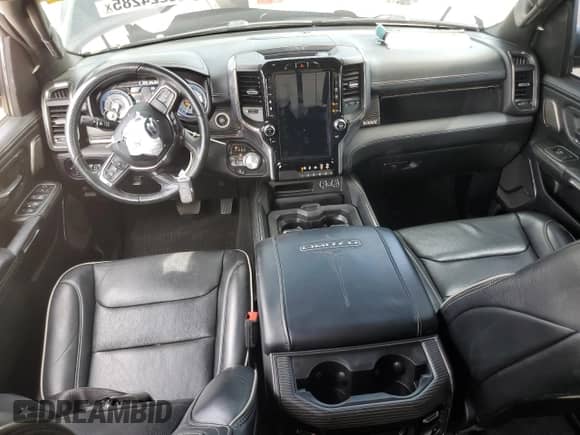 2021 Ram 1500 Limited with VIN 1C6SRFHT4MN650708, listed as a Copart auction lot 65224285 with 37,940 mi miles and Salvage title. Bid and sale history available at DreamBid. Image 8.