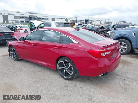 ✅ 2021 Honda Accord Sport SE • VIN: 1HGCV1F42MA090364 • Лот: 43301345. Опубликован ранее на IAAI с пробегом 125 378 миль. Бесплатный доступ к архиву аукционных продаж из США и подробный отчёт об истории автомобиля на DreamBid. Изображение 3.