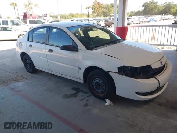 ✅ 2004 Saturn ION ION 1 • VIN: 1G8AG52F34Z189706 • Lot: 43704201. Listed on IAAI with 255,209 mi. Free auction sales archive from the USA and detailed vehicle history report at DreamBid. Image 1.