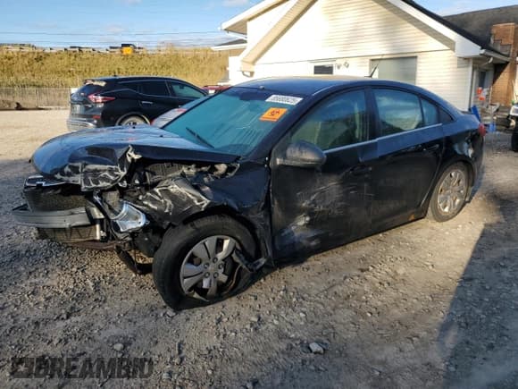 ✅ 2012 Chevrolet Cruze LS • VIN: 1G1PC5SH1C7231953 • Лот: 85680625. Опубликован ранее на Copart с пробегом Не указан. Бесплатный доступ к архиву аукционных продаж из США и подробный отчёт об истории автомобиля на DreamBid. Изображение 1.