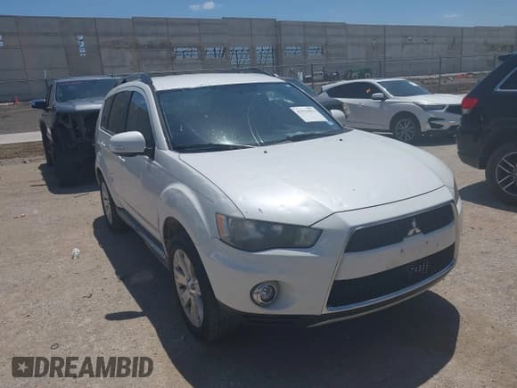✅ 2012 Mitsubishi Outlander SE • VIN: JA4AS3AW7CU013452 • Lot: 42523951. Wystawiony na IAAI z przebiegiem 184 644 mil. Bezpłatny archiwum sprzedaży aukcyjnych z USA i szczegółowy raport historii pojazdu na DreamBid. Zdjęcie 1.