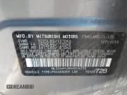 ✅ 2017 Mitsubishi Mirage SE • VIN: ML32A4HJ8HH014173 • Lot: 43765079. Listed on IAAI with 79,747 mi. Free auction sales archive from the USA and detailed vehicle history report at DreamBid. Image 9.