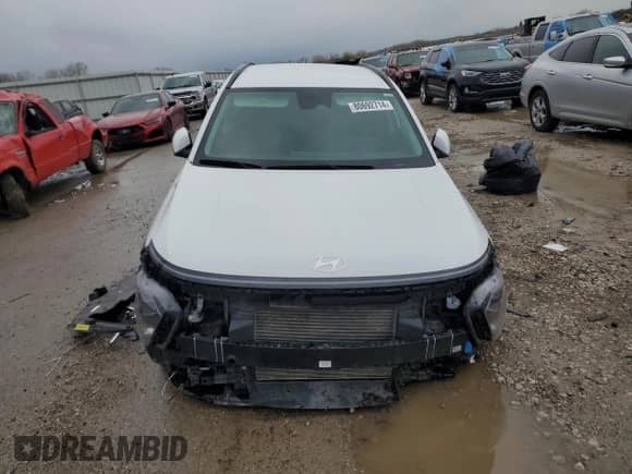 2024 Hyundai Kona SEL with VIN KM8HBCAB7RU119387, listed as a Copart auction lot 80692714 with 14,955 mi miles and Salvage title. Bid and sale history available at DreamBid. Image 5.