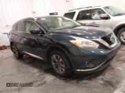 ✅ 2016 Nissan Murano S • VIN: 5N1AZ2MG1GN120699 • Lot: 41745300. Wystawiony na IAAI z przebiegiem 99 345 mil. Bezpłatny archiwum sprzedaży aukcyjnych z USA i szczegółowy raport historii pojazdu na DreamBid. Zdjęcie 1.