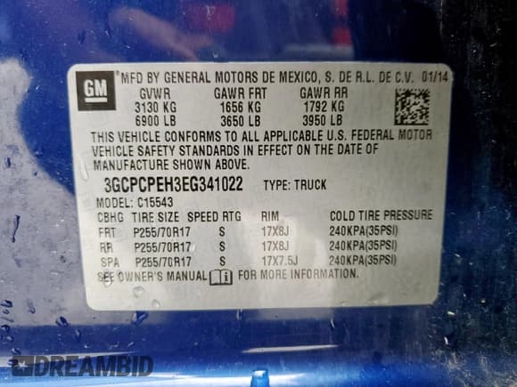 ✅ 2014 Chevrolet Silverado 1500 Work Truck • VIN: 3GCPCPEH3EG341022 • Лот: 49378125. Опубликован ранее на Copart с пробегом 214 010 миль. Бесплатный доступ к архиву аукционных продаж из США и подробный отчёт об истории автомобиля на DreamBid. Изображение 13.