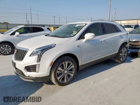 ✅ 2025 Cadillac XT5 FWD Premium Luxury • VIN: 1GYKNCRS8SZ134506 • Lot: 67995955. Listed on Copart with 1,965 mi. Free auction sales archive from the USA and detailed vehicle history report at DreamBid. Image 1.
