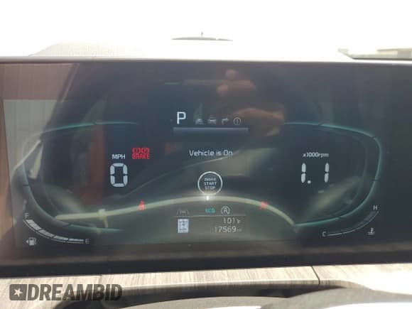 ✅ 2024 Kia Telluride EX • VIN: 5XYP34GCXRG549547 • Lot: 57787375. Listed on Copart with 17,569 mi. Free auction sales archive from the USA and detailed vehicle history report at DreamBid. Image 9.