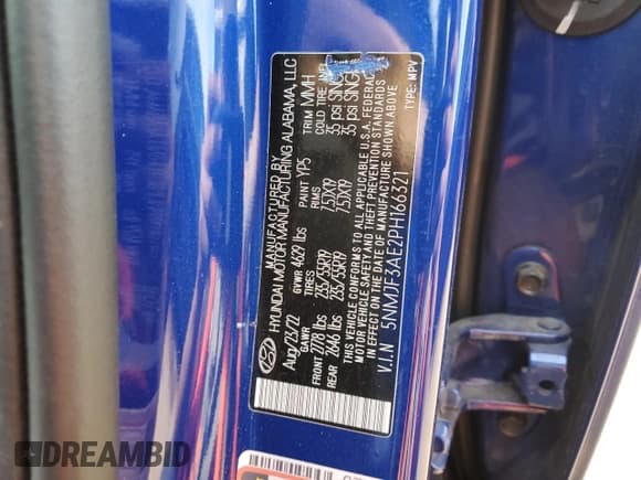 ✅ 2023 Hyundai Tucson SEL • VIN: 5NMJF3AE2PH166321 • Lot: 79085534. Wystawiony na Copart z przebiegiem 30 948 mil. Bezpłatny archiwum sprzedaży aukcyjnych z USA i szczegółowy raport historii pojazdu na DreamBid. Zdjęcie 13.