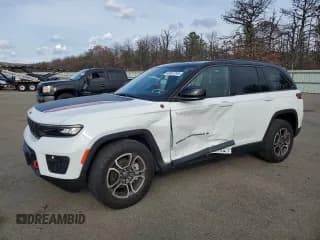 ✅ 2022 Jeep Grand Cherokee Trailhawk • VIN: 1C4RJHCG1N8612597 • Lot: 92627245. Listed on Copart with 16,437 mi. Free auction sales archive from the USA and detailed vehicle history report at DreamBid. Image 1.