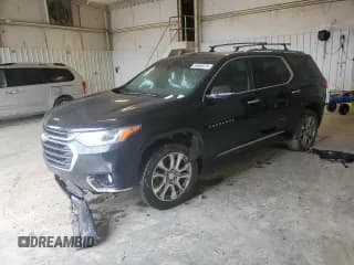 ✅ 2018 Chevrolet Traverse Premier • VIN: 1GNERKKW3JJ169926 • Lot: 54663374. Wystawiony na Copart z przebiegiem 127 409 mil. Bezpłatny archiwum sprzedaży aukcyjnych z USA i szczegółowy raport historii pojazdu na DreamBid. Zdjęcie 1.
