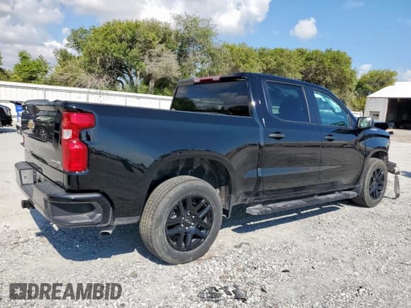 ✅ 2024 Chevrolet Silverado 1500 Custom • VIN: 3GCPABEK6RG254323 • Лот: 80350925. Опубликован ранее на Copart с пробегом 23 676 миль. Бесплатный доступ к архиву аукционных продаж из США и подробный отчёт об истории автомобиля на DreamBid. Изображение 3.