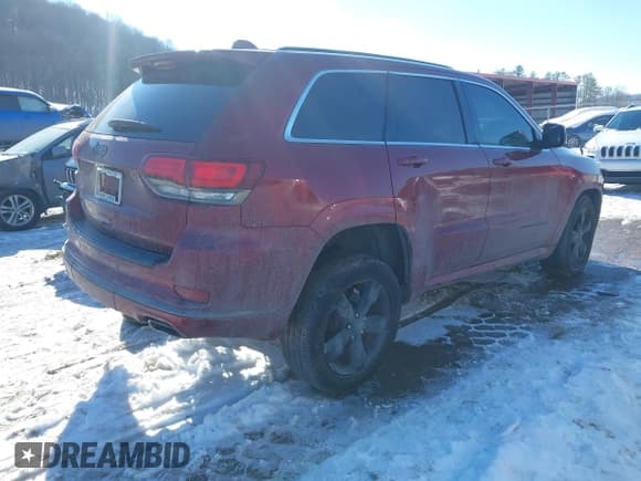 ✅ 2015 Jeep Grand Cherokee Overland • VIN: 1C4RJFCG3FC157254 • Лот: 41373479. Опубликован ранее на IAAI с пробегом 106 254 миль. Бесплатный доступ к архиву аукционных продаж из США и подробный отчёт об истории автомобиля на DreamBid. Изображение 4.