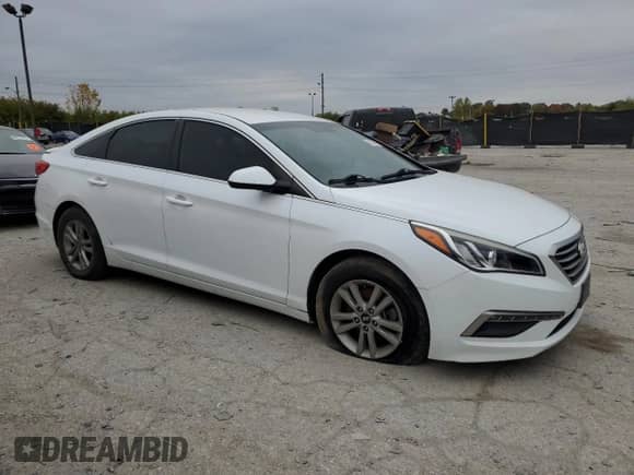 2015 Hyundai Sonata SE with VIN 5NPE24AF7FH001832, listed as a Copart auction lot 90296815 with 134,035 mi miles and Clean title. Bid and sale history available at DreamBid. Image 4.