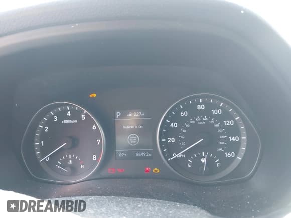 ✅ 2019 Hyundai Elantra • VIN: KMHH35LE8KU106251 • Lot: 42015806. Listed on IAAI with 58,493 mi. Free auction sales archive from the USA and detailed vehicle history report at DreamBid. Image 7.