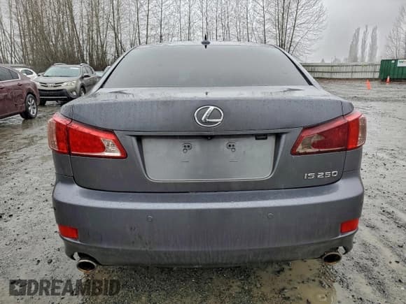 ✅ 2012 Lexus IS 250 • VIN: JTHBF5C24C5172202 • Lot: 96488715. Listed on Copart with Not provided. Free auction sales archive from the USA and detailed vehicle history report at DreamBid. Image 6.