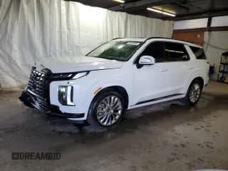 ✅ 2024 Hyundai Palisade Calligraphy • VIN: KM8R7DGE9RU782148 • Лот: 70287245. Опубликован ранее на Copart с пробегом 23 728 миль. Бесплатный доступ к архиву аукционных продаж из США и подробный отчёт об истории автомобиля на DreamBid. Изображение 1.