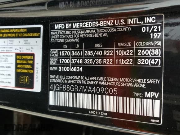 ✅ 2021 Mercedes-Benz GLE 580 • VIN: 4JGFB8GB7MA409005 • Lot: 51950375. Wystawiony na Copart z przebiegiem 40 714 mil. Bezpłatny archiwum sprzedaży aukcyjnych z USA i szczegółowy raport historii pojazdu na DreamBid. Zdjęcie 13.