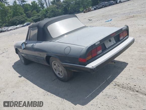 ✅ 1986 Alfa Romeo Spider Veloce • VIN: ZARBA541XG1037637 • Лот: 42680315. Опубликован ранее на IAAI с пробегом 124 876 миль. Бесплатный доступ к архиву аукционных продаж из США и подробный отчёт об истории автомобиля на DreamBid. Изображение 3.